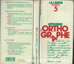 Apprendre l'orthographe