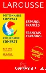 Diccionario compact español-francés, francés-español